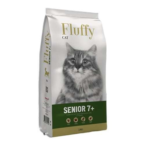 Fluffy cat senior 7