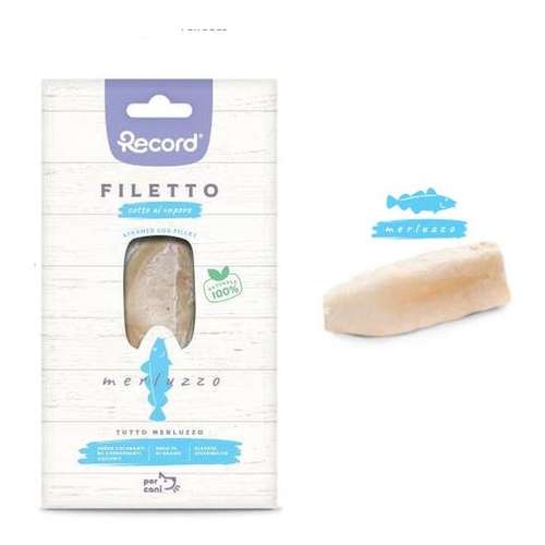 Snack ao Vapor para cão Filete de bacalhau