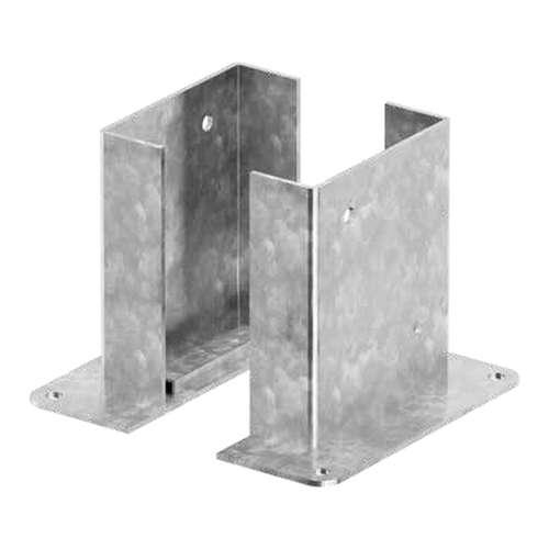 Porta-pilar duplo de copo com espessura de 4