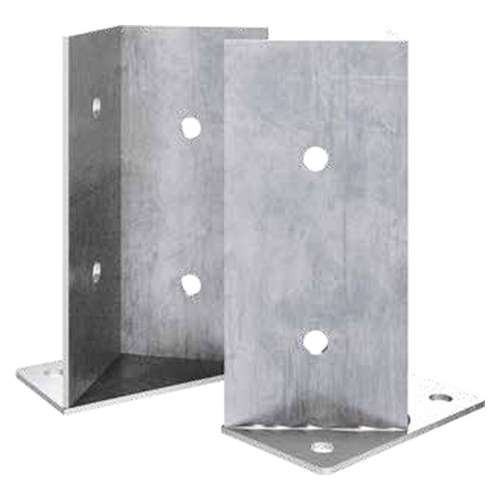 Porta-pilar duplo com asas externas