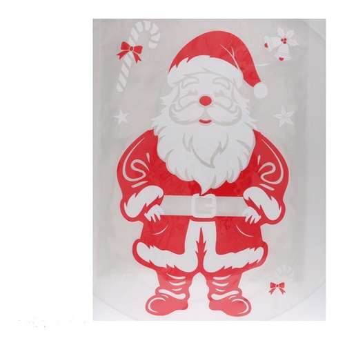 Autocolante de janela Pai Natal