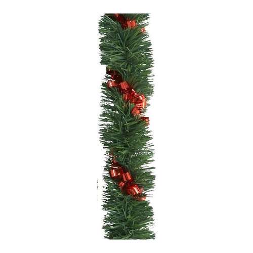 Fita verde de Natal 8 cm x 2,7 m