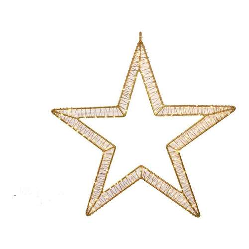Silhueta de estrela de exterior 190 microLED