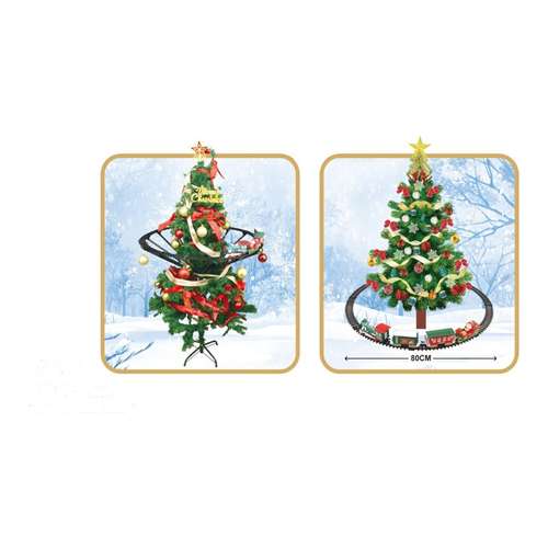 Comboio de Natal 31 peças com LED e som