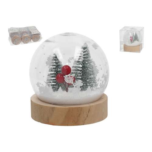 Bola de Natal com LED multicolor