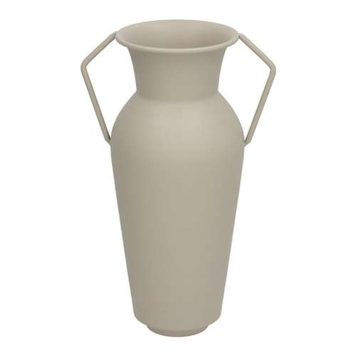 Vaso Deco Navil Bege Metal 11.5DX29.5X19TL