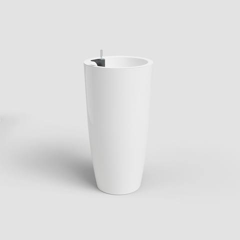 Vaso Santorini C/ Sistema De Auto-Irrigação